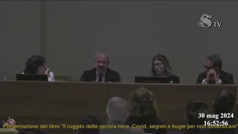 Claudio Borghi Aquilini presentazione il libro di Maddalena Loy Il ruggito della pecora nera