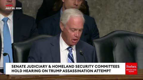 Sen Ron Johnson Confronts Head Of Secret Service