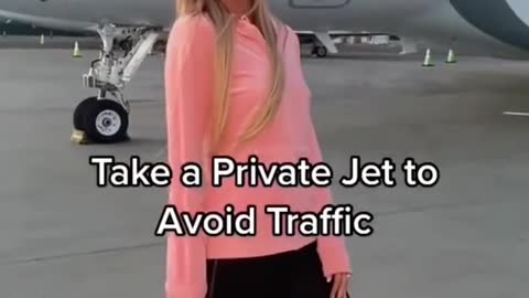 Take a Private Jet to Avoid Traffic
