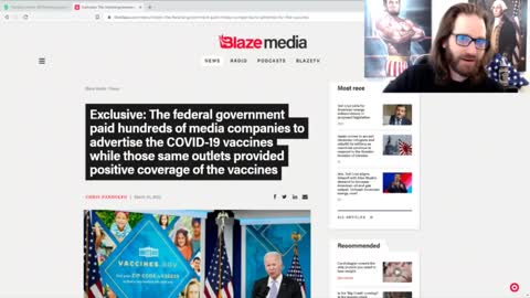 "Biden Paid Media Companies a Billion Dollars For Positive Vaxx Coverage"