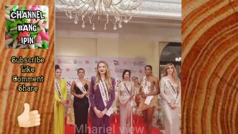 CHELSEA FERNANDEZ of the Philippines wins the Miss Globe 2022 head-to-head challenge.