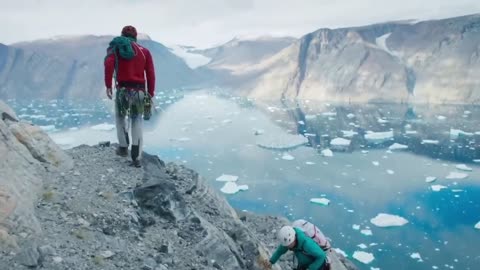 Alex Honnold And Hazel Findlay Ascend 3,750ft |Arctic Ascent With Alex Honnold |News Hub