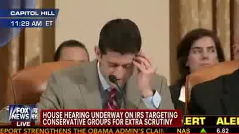 2013, IRS Hearings Paul Ryan Nails it (4.07, )))