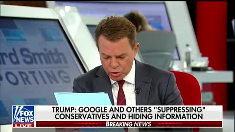 Fox News’ Shepard Smith Baffled by Trump’s Google Comments: