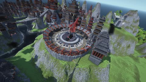 1300 Hours Minecraft Timelapse - Nerima Kingdom