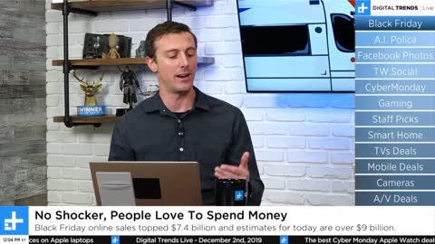 No Shocker, People Love To Spend Money | Digital Trends Live 12.2.19