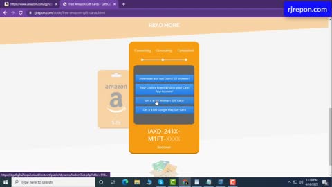 Free Amazon Gift card
