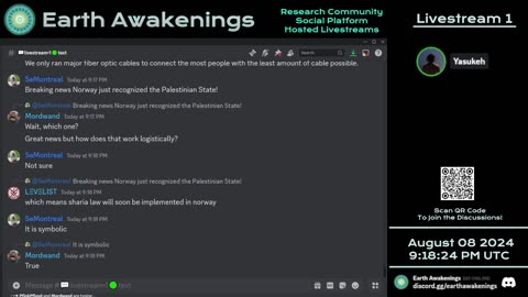 Earth Awakenings - Livestream 1 - #1786