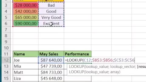 How to use =LOOKUP with Excel |Technical Buddy #technicalbuddy #excelhacks #excelshortcuts