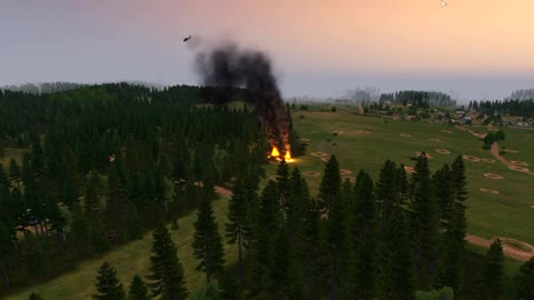 Ukrainisches Panzerbataillon vs Russische Luftwaffe PC military simulation created with Arma 3