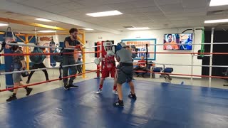 Joey boxing Nick 1/11/22. 2