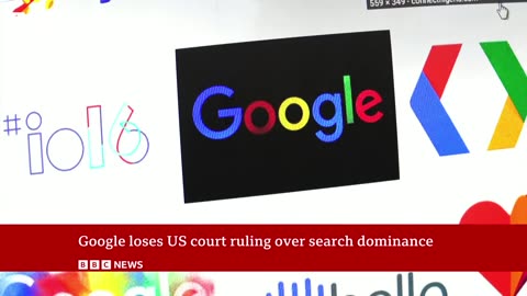 Google’s online search monopoly ruled illegal by US judge | BBC News