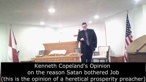 What Kenneth Copeland says about Satan in Job