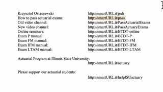 Exam IFM exercise for February 4, 2021