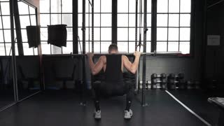 Barbell Back Squat Exercise Tutorial