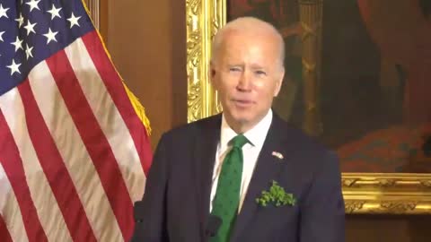 I may be Irish but I'm not stupid - Joe Biden
