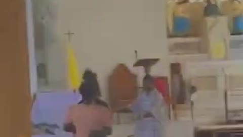 Protesters throw molotov cocktail inside Catholic Church in Vieux Fort, Saint Lucia
