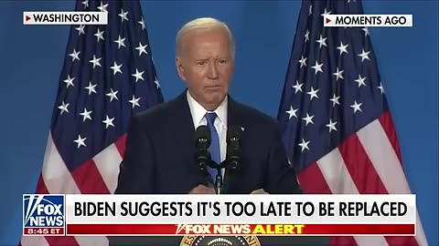 President Biden stumbles during speech