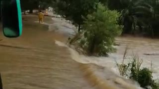 Inundaciones causaron emergencias en Sabana de Torres, Santander