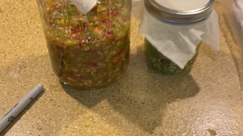 Quick hot sauce update!! Added the coder vinegar