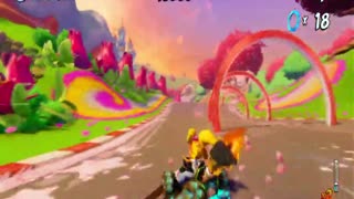 Crash Team Racing Nitro Fueled - Coco Park Ring Rally Gameplay (Nintendo Switch)