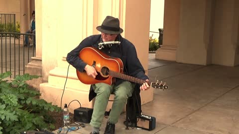 I Caught This Man Playing The Blues..