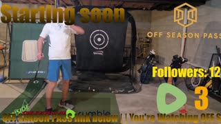 Live WORKOUT + GOLF #1 | OFF SEASON PASS LIVE 1 | OSP on Rumble