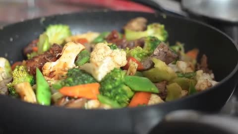 PINOY FOOD # 8 How to cook Chopsuey _ Cooking Healthy Vegetables - Super Tasty ChopSuey