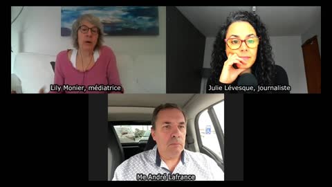 Chronique juridique avec Me André Lafrance, Lily Monier et Julie Lévesque