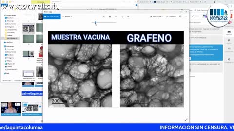 La Quinta Columna: Análisis confirman presencia de nanopartículas de grafeno en viales