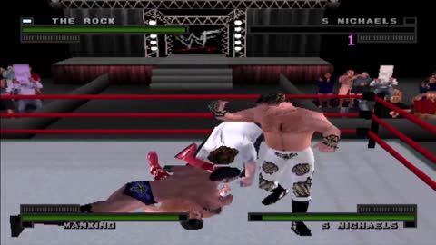 WWF Attitude PS1: Tornado match #2