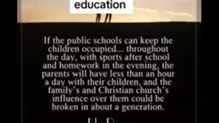 Why The American Education System Was Developed - Mind Control