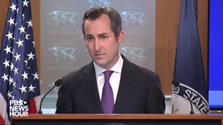 WATCH LIVE: State Department holds briefing as tensions build between U.S., Iran after drone strike.