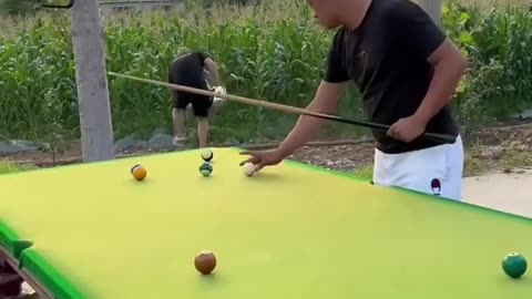 Funny Video Billiards million views