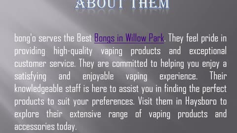 The Best E-Juice in Willow Park