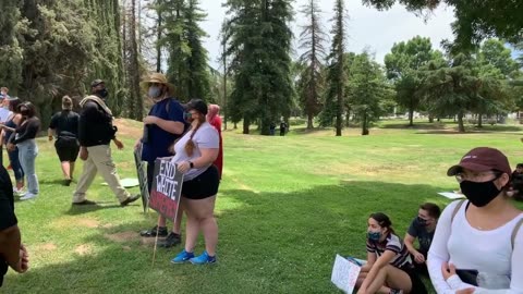 City of Madera BLM march in honor of George Floyd-1st Amendment Audit