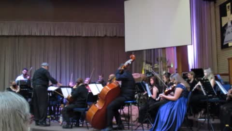 The East Rand Youth Orchestra playing Hallelujah