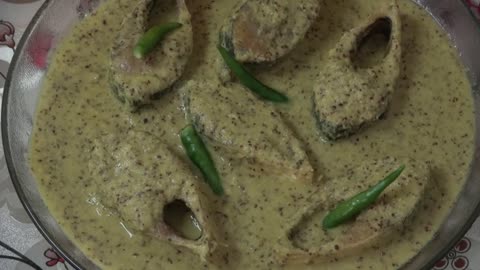Hilsa mustard curry Recipe | Bangladeshi Ilish recipe
