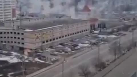 Russia Cluster Bombs Civilian Area of Kharkiv, 28th February 2022