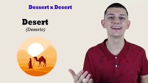 Dessert x Desert | Aprenda INGLÊS com DIVERTIDA MENTE