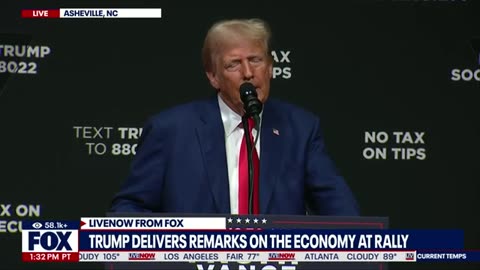 FULL SPEECH: Trump speaks at Asheville, NC rally today | LiveNOW from FOX