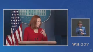 Psaki DODGES Question About Crisis At Border