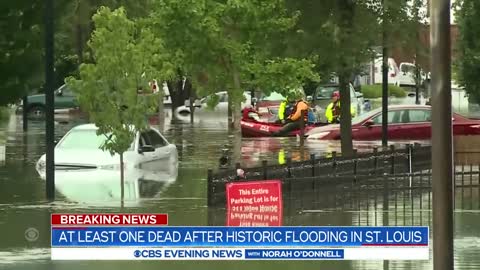 At least 1 dead after historic flooding in St. Louis