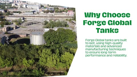 Forge Global’s Expertise in High-Quality, Customized Storage Tanks