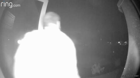 Shooting star vaught on my Ring doorbell