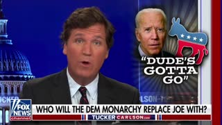 Tucker Carlson talks about how nobody really wanted Biden to be president
