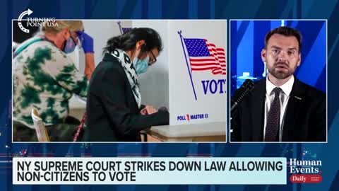 Jack Posobiec on New York Supreme Court striking down a law allowing non-citizens to vote