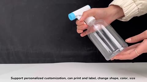 Spray Plastic Trigger Chemical Room Botol Spray Bottle For Plant Mister Water Air Freshener Cleaning