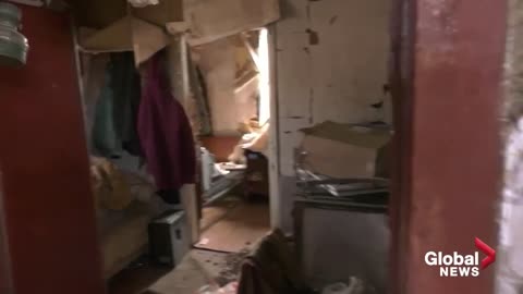 "Nobody believed anyone could survive:" Villagers near Kharkiv, Ukraine on air raid