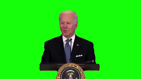 Biden insult Green background!!!